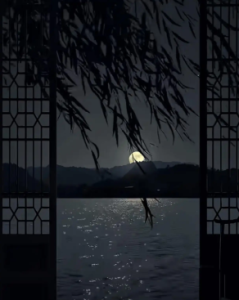 春夜–描写春天夜景的原创诗词–看图作诗挑战小易作品-PPT自动生成器AI绘画AI写作视频生成器小易作品